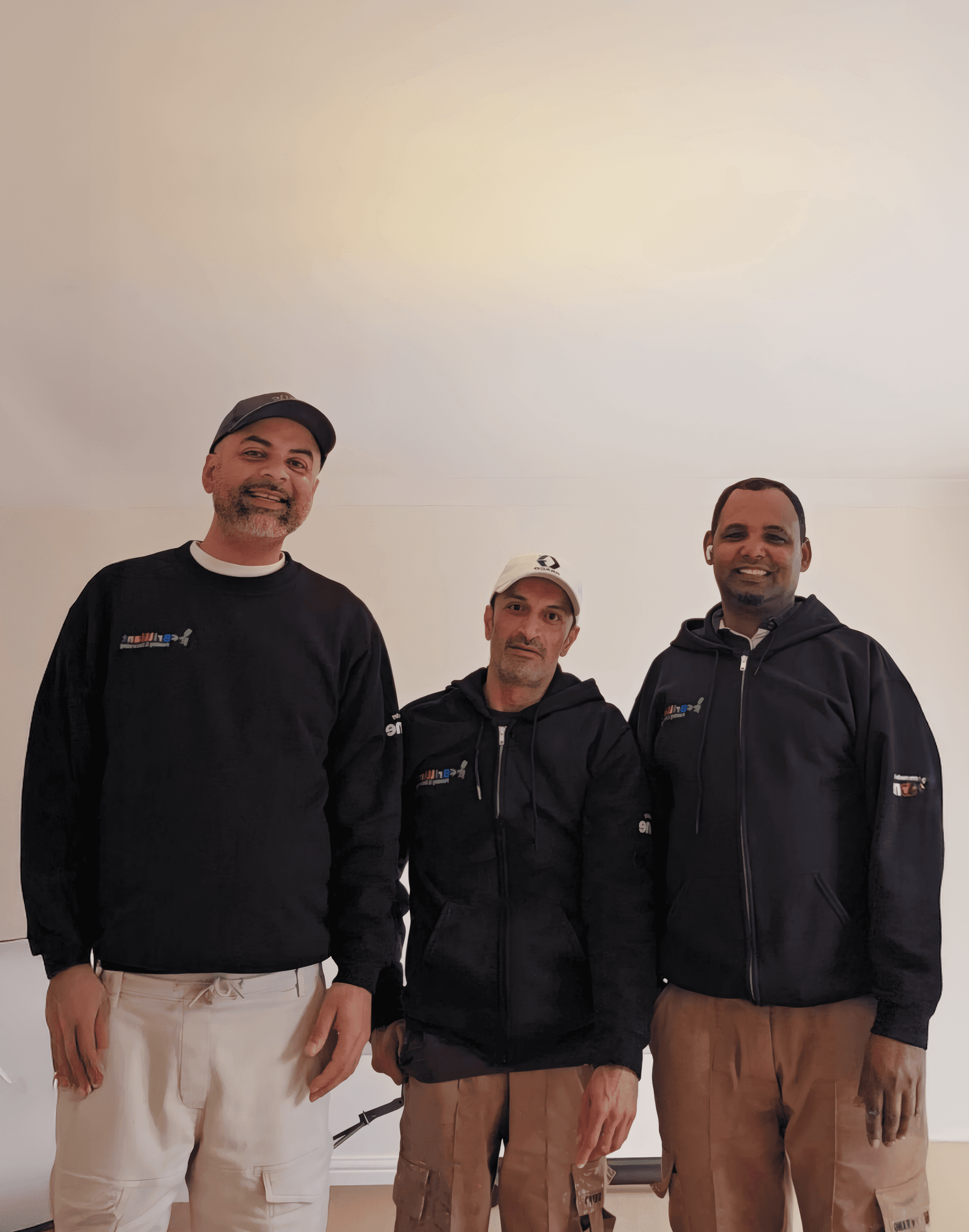 Brilliant Painting & Decorating team at work on a Manchester project